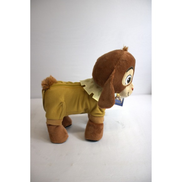 Disney Wish Walk N Talk Valentino Plush Dog Stuffed Animal New With Tags - Picture 2 of 6
